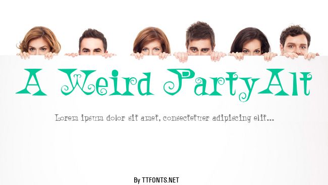 A Weird PartyAlt example